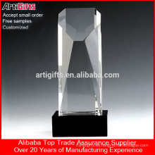 Best price custom Crystal singing trophy